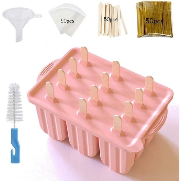Lot De 12 Moules à Glace En Aluminium Pour Kulfi, Glaces Maison, Bâtonnets - Réutilisables, Sans Plastique - 2