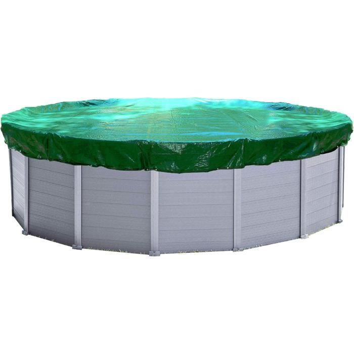 Bâche De Protection Ronde Pour Piscine / Spa 8 Pieds (243 Cm) - Tissu Oxford étanche Anti-poussière