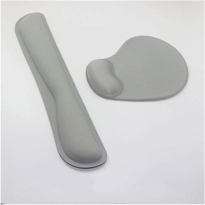 Lot De 2 Repose-poignets Souris En Gel – Design Mignon (chat, Chien, Cochon, Lapin) – Ergonomique Anti-fatigue