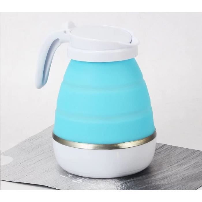 Bouilloire Pliable En Silicone, 0,6 L Haute Puissance Bouilloire De