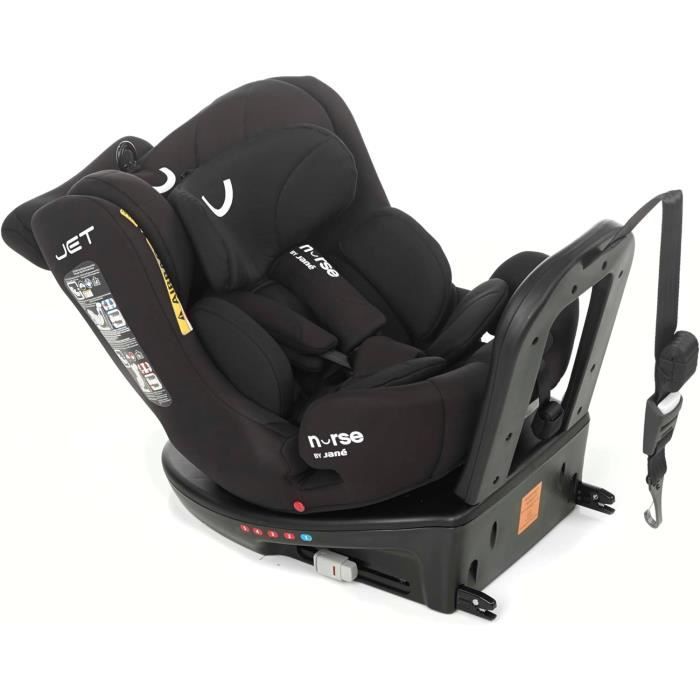 Jet I-Size Siège De Voiture 40 À 150 Cm, Pivotant À 360°, Isofix Et Top Tether, Contre-Amarche