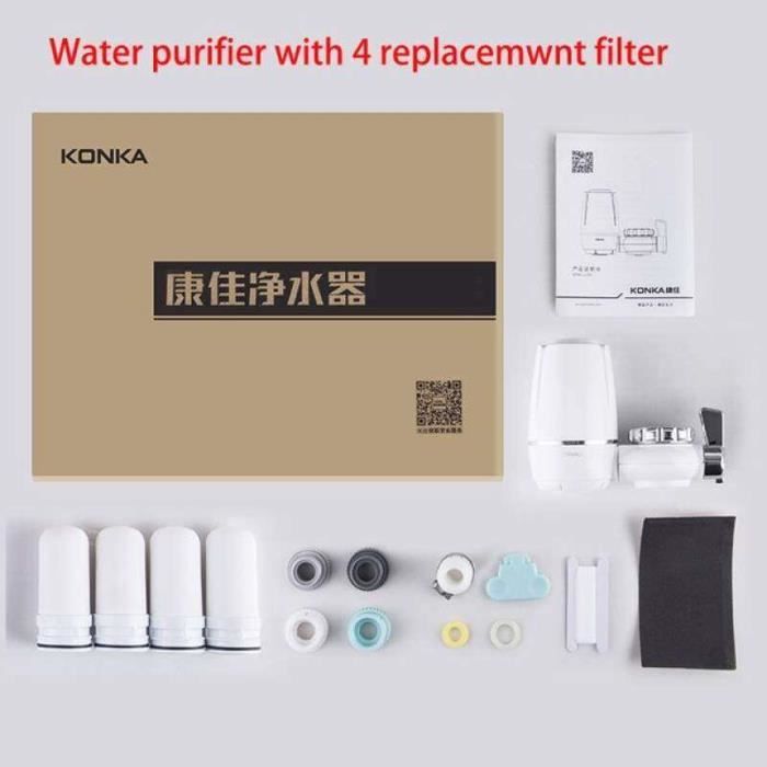 2 Pièces Filtre à Eau De Robinet XNTONG - Cartouche Céramique X2 | Purification Simple Et Efficace | Pour Eau Potable Comparatif Filtres