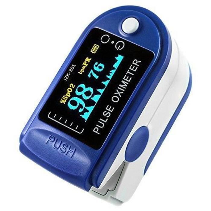 Oxymètre De Pouls Au Doigt - Mesure Saturation En Oxygène Et Fréquence Cardiaque, LED, Marque SENIAUTO