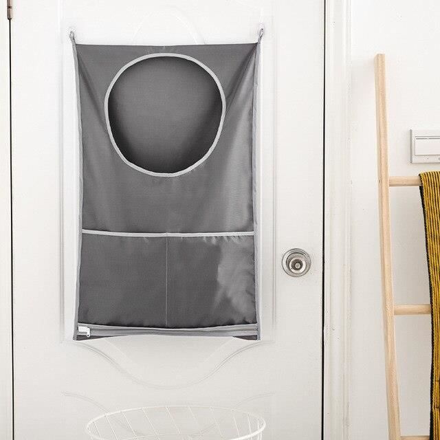 2 Sacs De Rangement Suspendus En Maille - 4 Compartiments - Pliables - Pour Jouets, Peluches, Vêtements Enfants - Rose - 4
