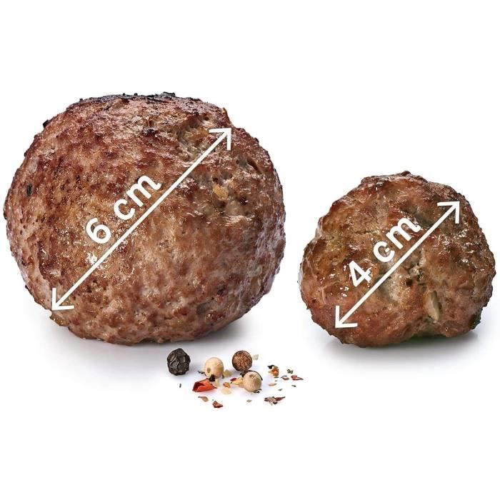 6/12 Ball Meat Maker - Shaper De Boulettes De Viande Sans Effort, Rouleau De Boulettes De Viande En Une étape | Outil De Roulement De Boulettes De