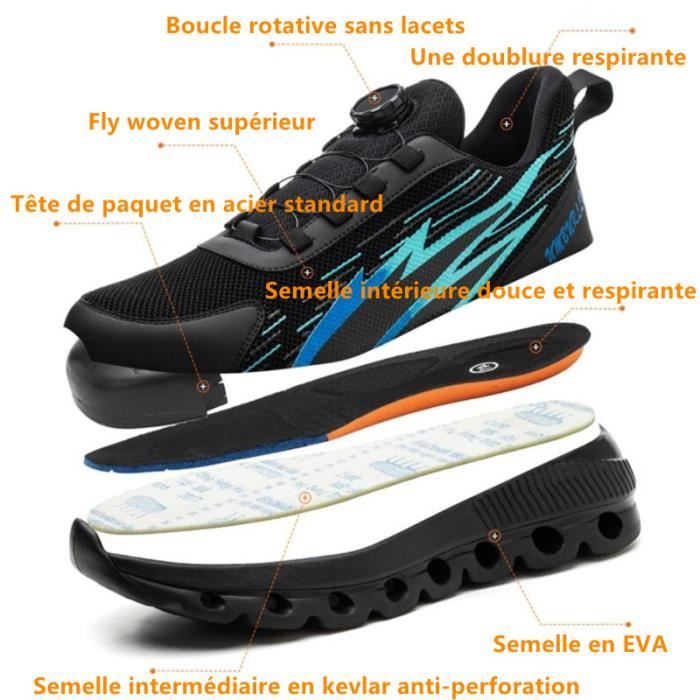 Chaussure securite online confortable femme