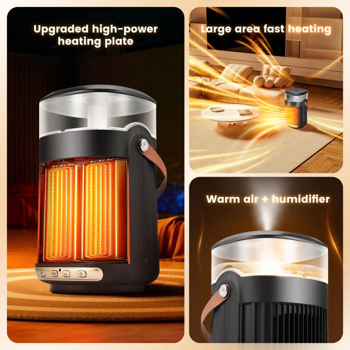 Chauffage Électrique 2200W -Chauffage Tour - Silencieux Avec Télécommande, Écran Tactile, Minuterie - Pour Salon, Chambre - Bricolage