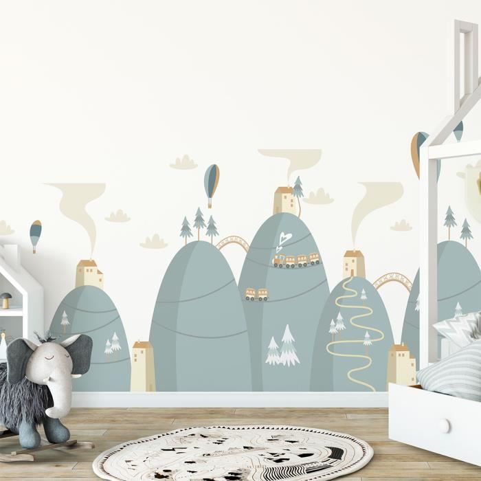 Autocollants Muraux Charmants Pour Chambre D'enfant | Monde Sous Marin Feerique 80x82 Cm Autocollants Muraux 95886043