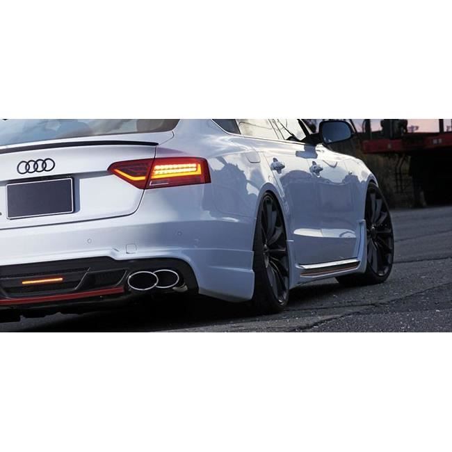 Aileron Arrière Audi A5 - Becquet Tuning Noir Brillant - Pour Coupe/Cabriolet/Sportback