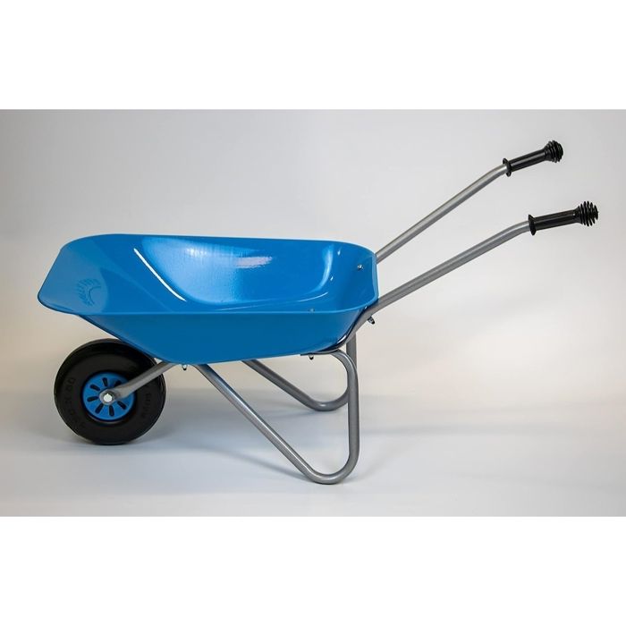 Rolly Toys brouette en métal rose pour enfants de jardin 25 kg
