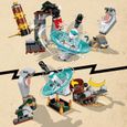 LEGO® 71764 Ninjago Le Centre D’Entraînement Ninja, Toupie Jouet Pour les Enfants Avec les Minifigures Zane & Jay-3