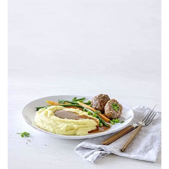YYUEZHI Presse à Boulettes De Viande En Acier Inoxydable - Multifonction, Antiadhésive - Pour Boulettes Viande, Légumes, Poisson - 42x12 Cm