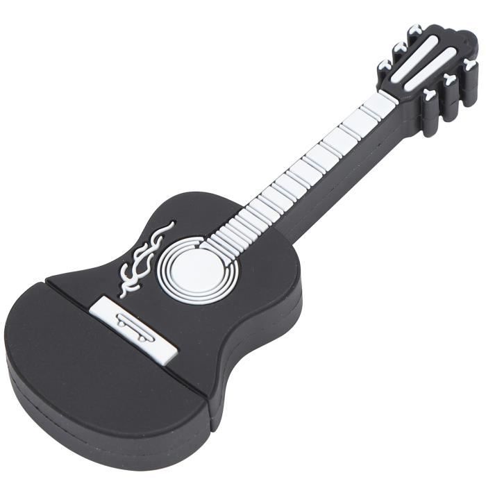 Cuque clé de mémoire de stockage Clé USB en forme de guitare de dessin  animé mignon bâton de mémoire de stockage portable pour - Cdiscount  Informatique
