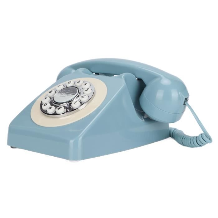 Alcatel OT-E801, Téléphone Mobile Vintage Rétro, Noir, Sans Verrouillage, Fabriqué En France