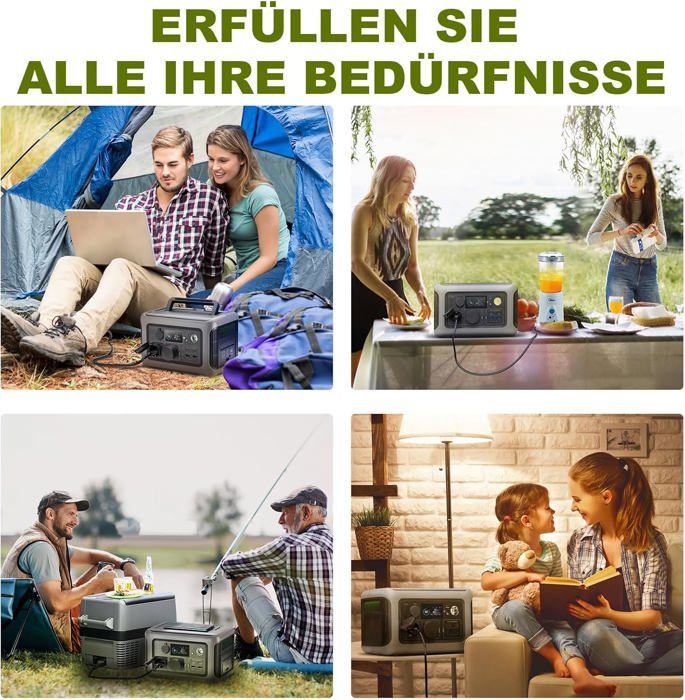 Centrale électrique portable 600W