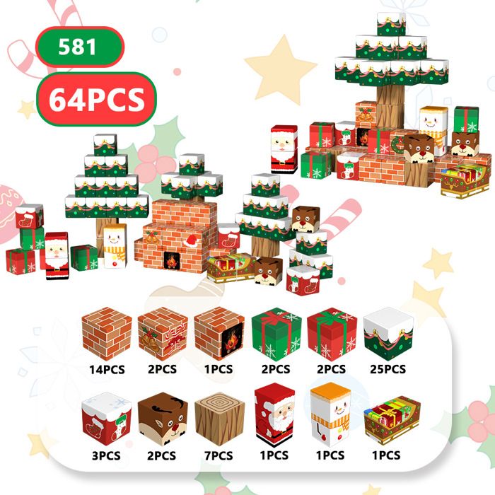 216 Pièces Blocs Magnétiques Construction - Jeu Éducatif Enfant 3 Ans Et Plus