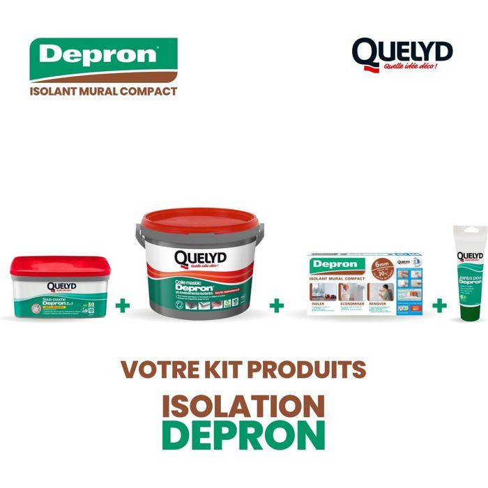 Plaques DEPRON Quelyd G6 6 mm Isolation Thermique 10 m² Lot de 2 — free download