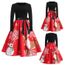 Robe de noël manche longue Sale