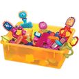 B Toys -   – Les Spinaroos Bristle Blocks – Blocs à picots souples – Jeux de construction créatifs – Pour enfants de 2 ans et plus-0