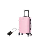 CELIMS FRANCE Valise Cabine 55x35x25cm | Valise CELIMS Weekend | ABS | Cadenas | 4 Roues 360 | Rose Pâle