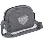 Sac à langer pour poussettes de poupées - Bayer Chic 2000 - 853 - Coloris 76 - Gris - Fille - 3 ans +