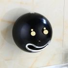 TEMPSA Emoji Distributeur Porte-papier Toilette Dérouleur Support Serviteur Papier WC pour Salle de Bain Maison Hôtel noir