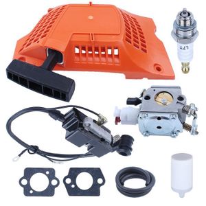 Luxuypon Kit De Réparation De Carburateur 2 Pièces/lot Pour Tronçonneuse Husqvarna 136 137 141 142 334T 338 XPT Zama C1Q-EL33 / C1Q-EL33A