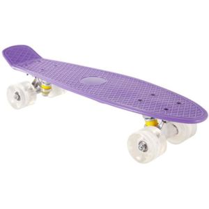 SKATEBOARD - LONGBOARD skateboard rétro en plastique pour filles - couleu