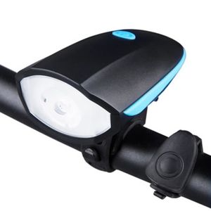 ECLAIRAGE POUR VÉLO Bleu - Lampe de sonnette de vélo ReChargeable par USB, phare électrique multifonction Ultra lumineux pour le