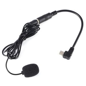 MICROPHONE EXTERNE Microphone Lavalier externe + kit de câble adaptat