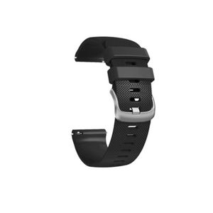 Polar Bracelet - 22mm Silicone S-L - Night Black