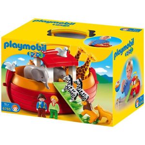 UNIVERS MINIATURE PLAYMOBIL - 6765 - Arche de Noé transportable - Jaune - Plastique - Enfant - Mixte