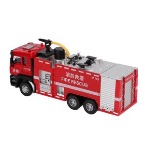 WREESH Pulvériser Eau Camion Jouet Pompier 360 ° Camion de Pompier