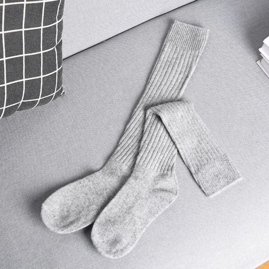 Chaussettes Cocila Chaudes Pour Femmes Et Hommes – Idéales Pour L’automne Et L’hiver | Modèle Tube Rayé, Coton Doux, Tailles 39-42 | Pour Running, Quotidien Ou Cadeau