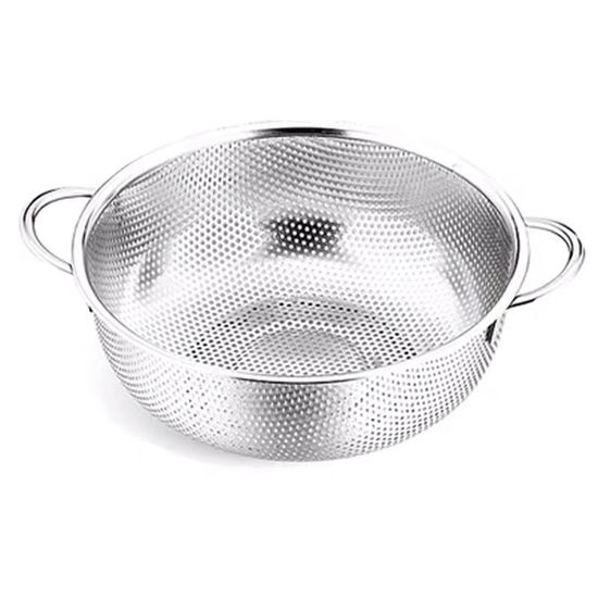 Gadpiparty Cuillère Passoire Inox Manche Long Ergonomique Filtre