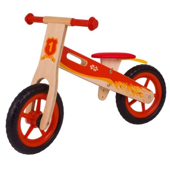 Draisienne En Bois HyperMotion – Dès 2,5 Ans – Siège Réglable – Légère 2,2 Kg – Roues 12 Pouces – Jusqu’à 35 Kg
