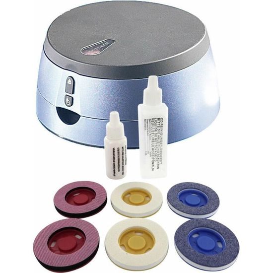 Nettoyeur Lecteur CD/DVD - Disque De Nettoyage Avec Brosse - DOITOOL Kit Maintenance