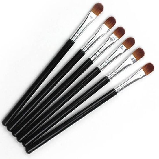 Pinceau à Fond De Teint Pro Tête Ovale Dense - Brosse Maquillage Synthétique Neuve