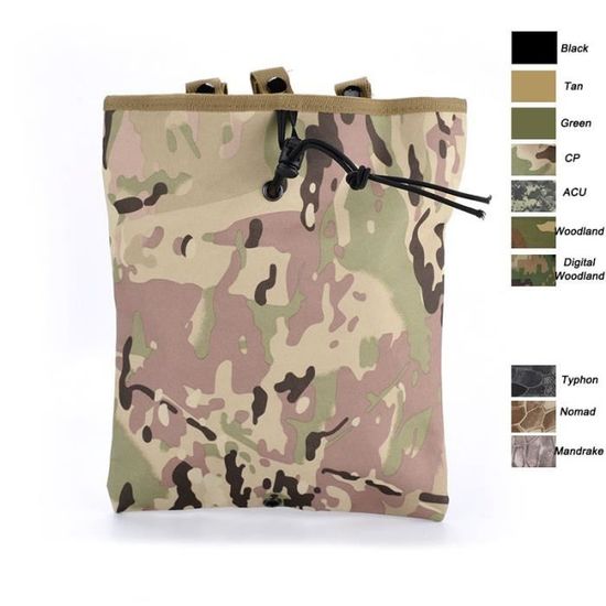 ACEXIER Tactique GP Pochette Large Molle Militaire Sac Élargi