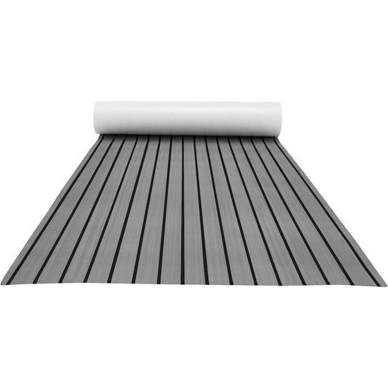 Tapis Sol EVA Antidérapant Pour Bateau Et Camping-car - Imitation Teck - Facile à Poser Et étanche