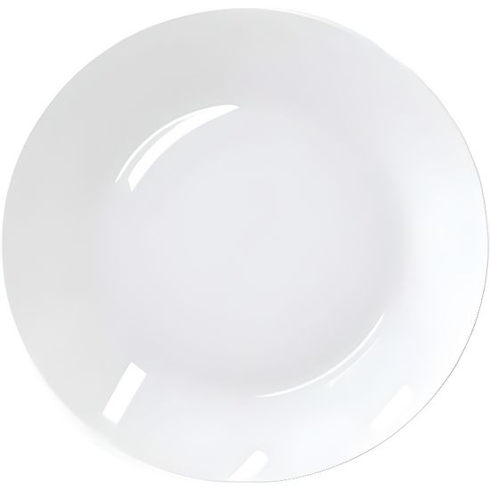 Service De Table Arcopal 18 Pièces - Blanc Et Noir - Lave-Vaisselle Et Micro-ondes