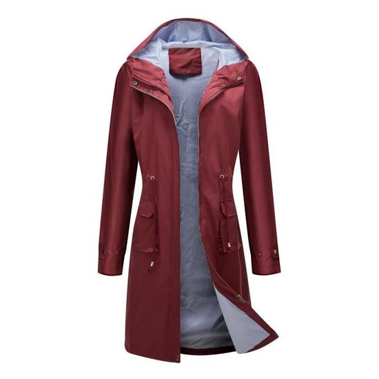 Decathlon Coupe Vent Habit De Pluie Femme Veste De Pluie Longue