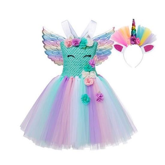 robe tutu licorne fille