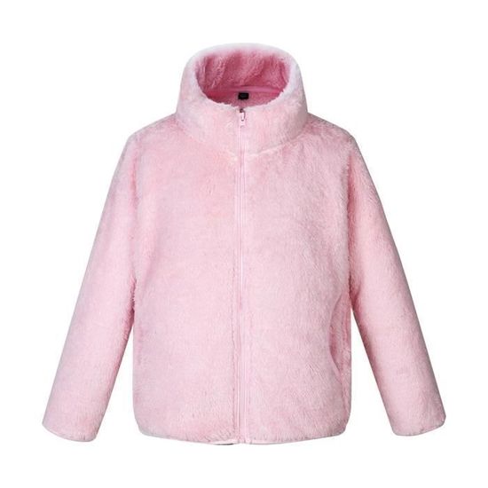 Veste Chaude Fille Manteau D'hiver Fille SEAUR - Parka Matelassée à Capuche Avec Nœud (1-5 Ans) Veste Matelassée