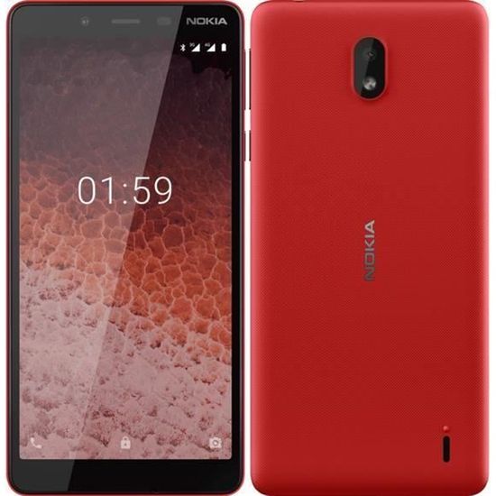 Nokia Smartphone Android Nokia 1 Plus Rouge