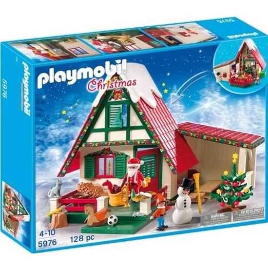 PLAYMOBIL 5976 LA MAISON DU PERE NOEL… - Cdiscount Jeux - Jouets