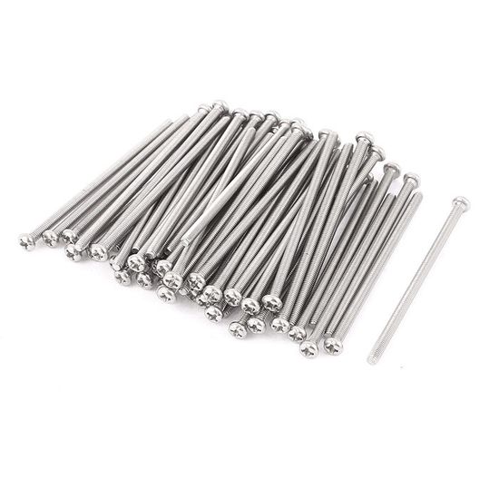 60 Vis M2x22mm Tête Cruciforme En Métal - Uxcell - Pour Bricolage & Réparation - Neuf Sous Emballage