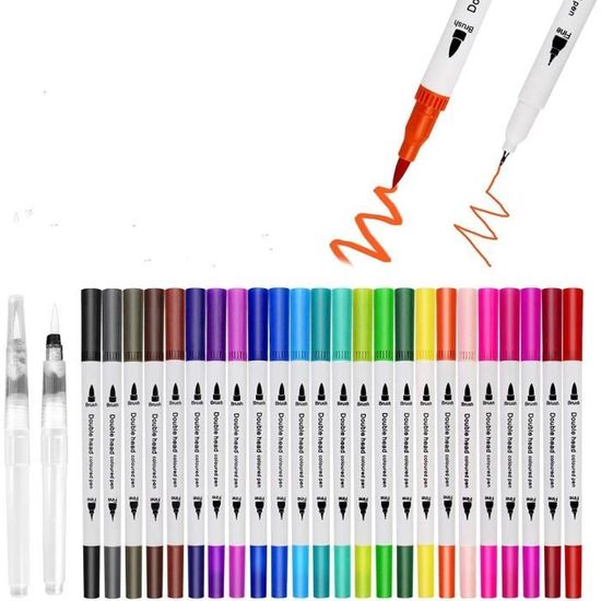 Marqueurs Pastel Fluorescents Pour Enfants - 5 Couleurs Douces, Idéal Dessin, École Et Loisirs Créatifs