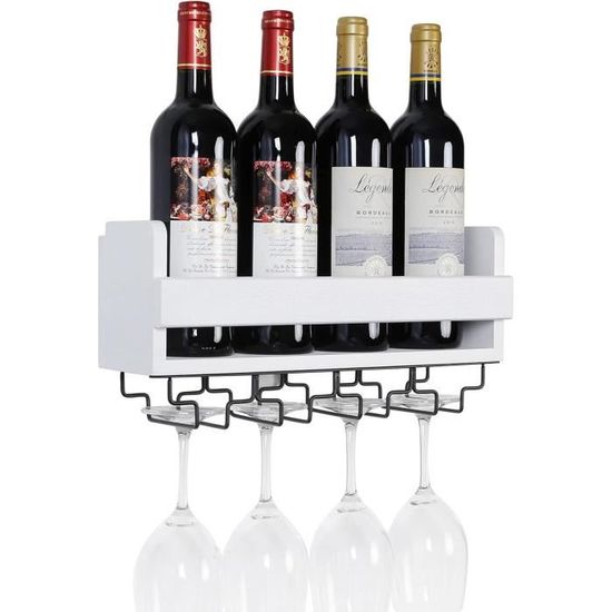 étagère à Vin Bois Casier à Vin En Bois - 3 Niveaux Pour 6 Bouteilles - Rangement Cuisine Ou Cave - Pin Massif étagère Vin 6 Bouteilles