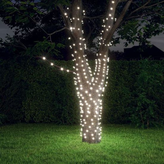 2 Guirlandes Solaires 200 LED - Étanches IP65 - 8 Modes - Autonomie 8-10h - Pour Jardin, Terrasse, Mariage